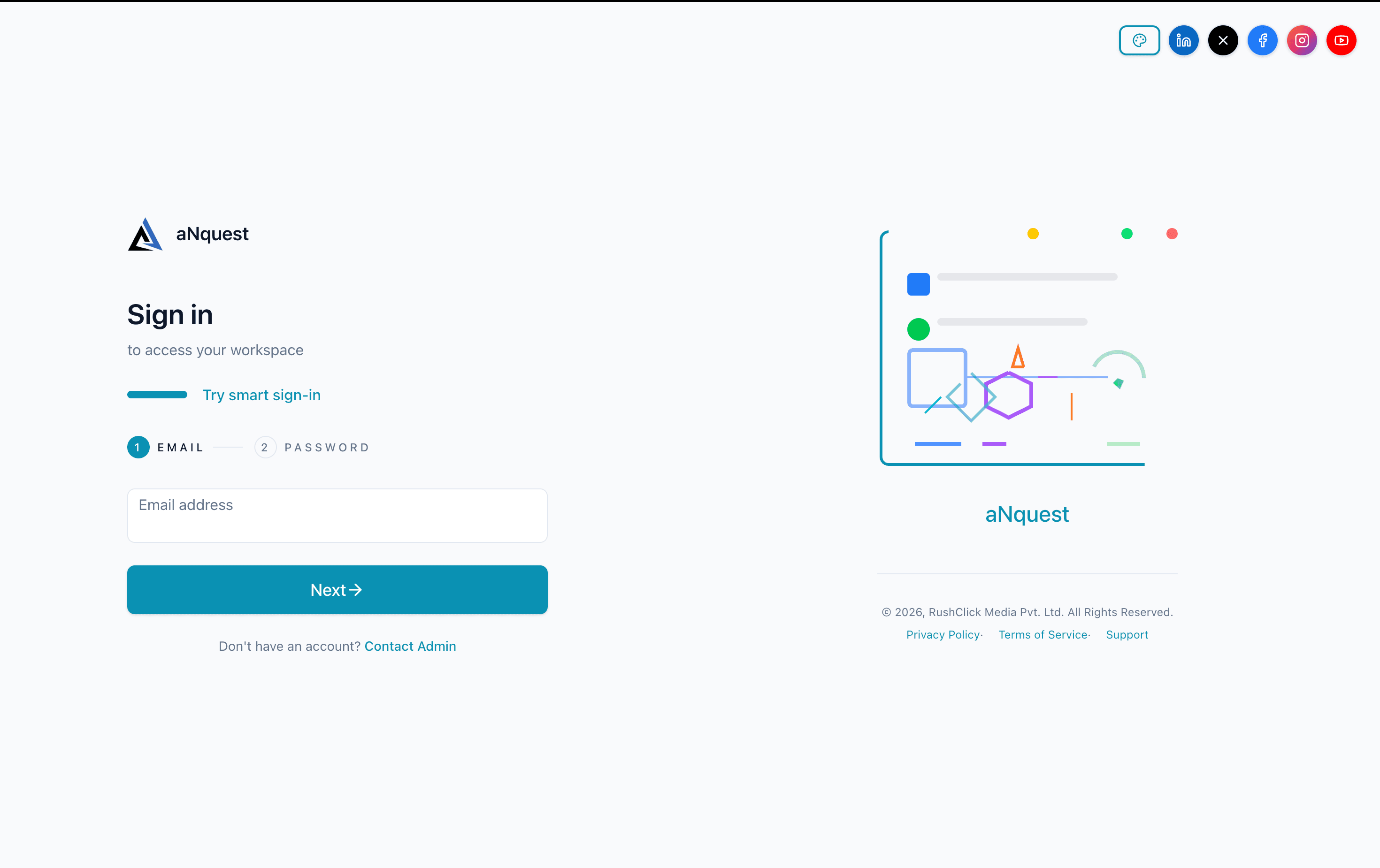 aNquest CRM - Enterprise Business Management Platform